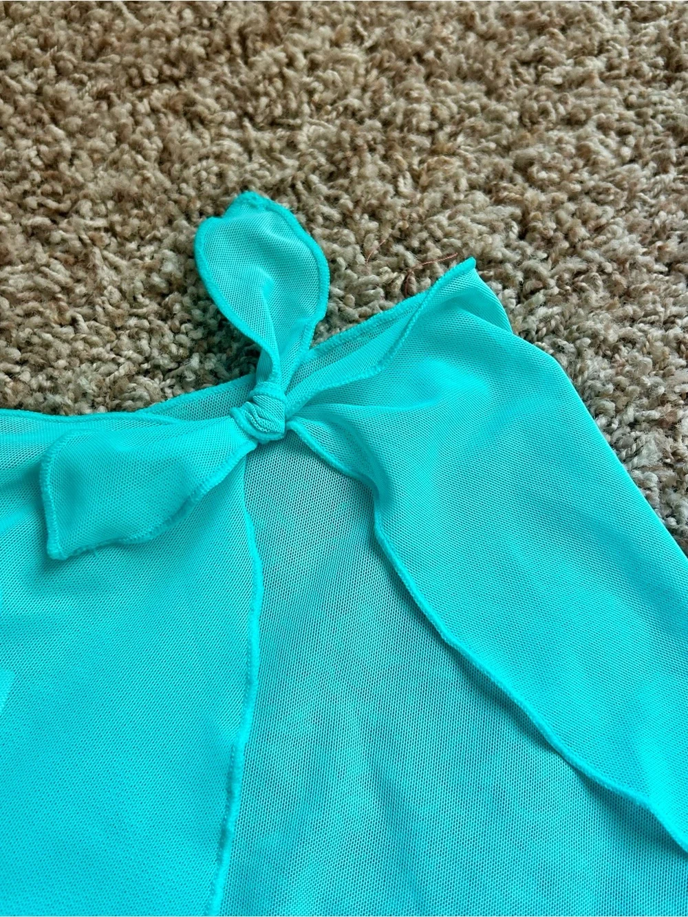 NWT ✨Cat & Jack Turquoise Floral Halter Swimsuit with skirt